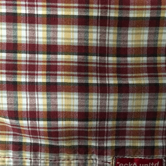 Ecko Unlimited Men’s Button Down Fall Plaid Shirt - Picture 4 of 5